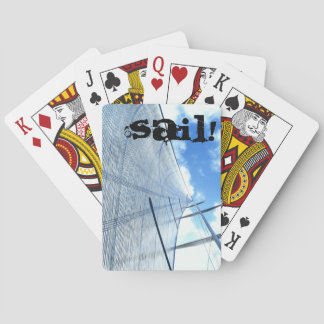Baraja De Cartas Imagen de vela y mástil