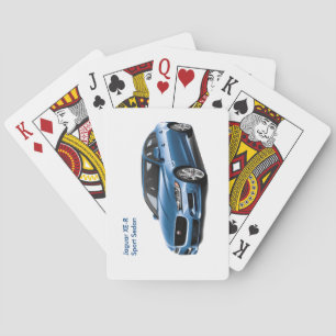 Baraja De Cartas Imagen del coche 2017 para tarjetas de reproducció