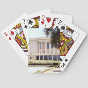 Baraja De Cartas imagen del templo mormón de mesa arizona