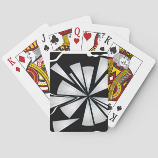 Baraja De Cartas Imagen digital "destrozada" de vidrio destrozado
