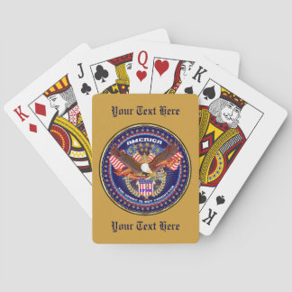 Baraja De Cartas Imagen grande de la opinión patriótica del
