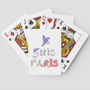 Baraja De Cartas Impresión artística de Je Suis Paris