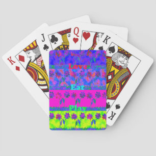 Baraja De Cartas Impresión de arte vibrante con motivación "Come Lo