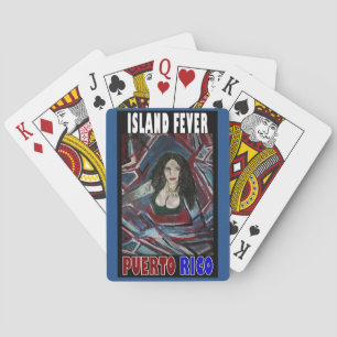 BARAJA DE CARTAS IMPRESIÓN DE FIEBRE ISLANDESA