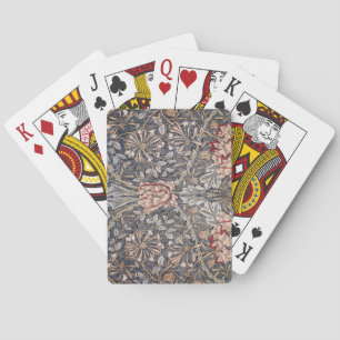 Baraja De Cartas Impresión de honeysuckle (por William Morris)