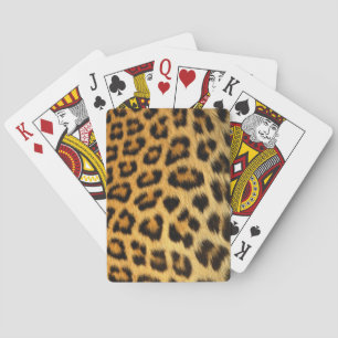 Baraja De Cartas Impresión de leopardo