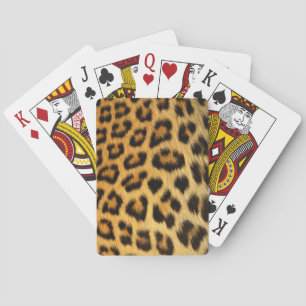 Baraja De Cartas Impresión de leopardo