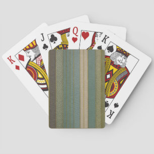 Baraja De Cartas Impresión de tiras silenciadas modernas de mediado