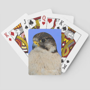 Baraja De Cartas Impresionante Halcón Híbrido Gyrfalcon Saker