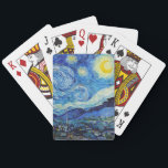 Baraja De Cartas Impresionismo Vincent Van Gogh Starry Starry Night<br><div class="desc">¿Busca arte de calidad, arte de galería o arte de galería? Has venido al lugar correcto. El impresionismo Vincent Van Gogh Starry Night Meaning Famous Visual Arts Design presenta un gran ejemplo de arte expresionista. Este impresionismo Vincent Van Gogh Starry Night, que significa diseño de artes visuales famosas, refleja la...</div>