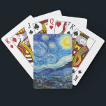 Baraja De Cartas Impresionismo Vincent Van Gogh Starry Starry Night<br><div class="desc">¿Busca arte de calidad, arte de galería o arte de galería? Has venido al lugar correcto. El impresionismo Vincent Van Gogh Starry Night Meaning Famous Visual Arts Design presenta un gran ejemplo de arte expresionista. Este impresionismo Vincent Van Gogh Starry Night, que significa diseño de artes visuales famosas, refleja la...</div>