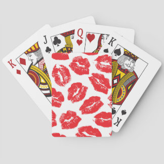 Baraja De Cartas Imprint Kiss Red Lips: Vieja sin Marea