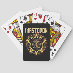 Baraja De Cartas Incendio del Jabalí Mastodonte