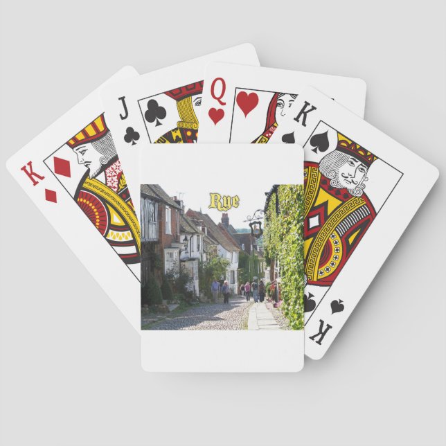 Baraja De Cartas ¡Increíble! Rye England (Reverso)