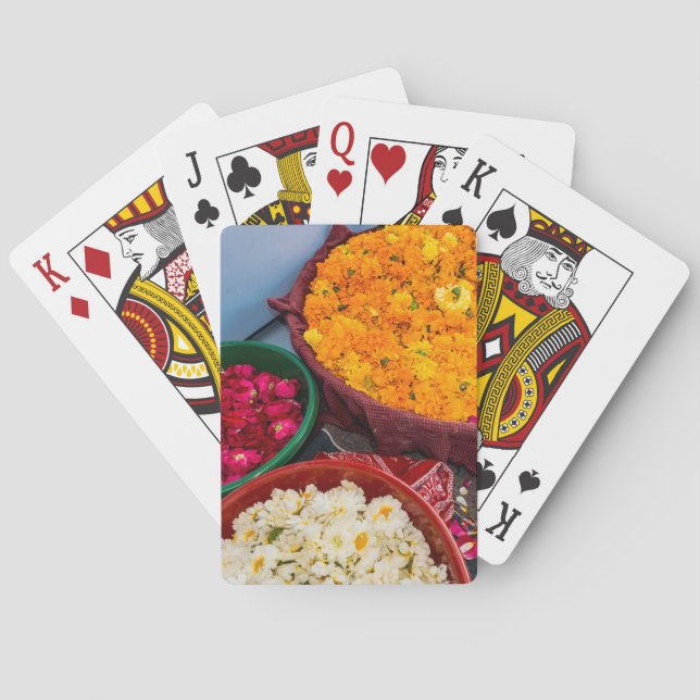 Baraja De Cartas India, Rajasthan, Pipar (Reverso)