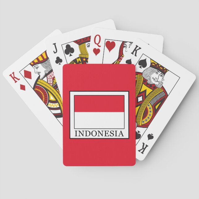 Baraja De Cartas Indonesia (Reverso)