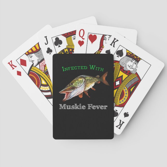 Baraja De Cartas Infectada Con Fiebre Muskie (Reverso)