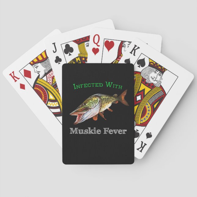 Baraja De Cartas Infectada Con Fiebre Muskie (Reverso)