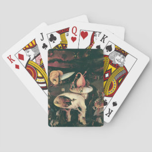 Baraja De Cartas infierno de hieronymus bosch
