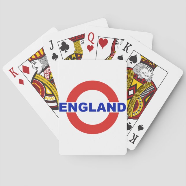 BARAJA DE CARTAS INGLATERRA (Reverso)