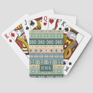 Baraja De Cartas Inicial   Geo Step al aire libre   Patrón indio