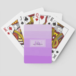 Baraja De Cartas Inicio personalizado rosa clásico