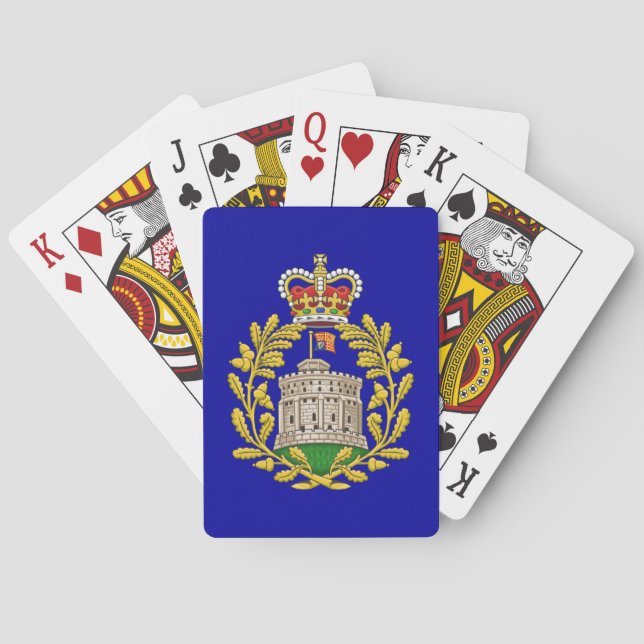 Baraja De Cartas Insignia de la casa de Windsor (Reverso)