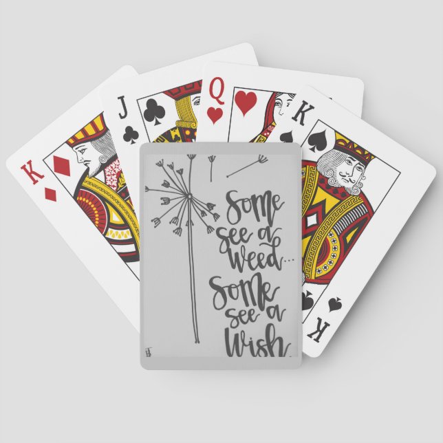 Baraja De Cartas Inspiración de Dandelion (Reverso)