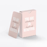 Baraja De Cartas Inspiración, Eres Tan Hermosa Cita Positiva<br><div class="desc">Inspiración,  Eres Tan Hermosa Cita Positiva</div>
