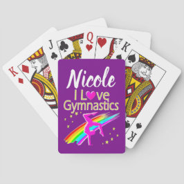 BARAJA DE CARTAS INSPIRÁNDOME EN EL DISEÑO DE GIMNASTICAS
