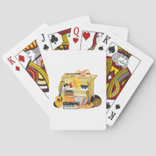 Baraja De Cartas Instrumentos de música