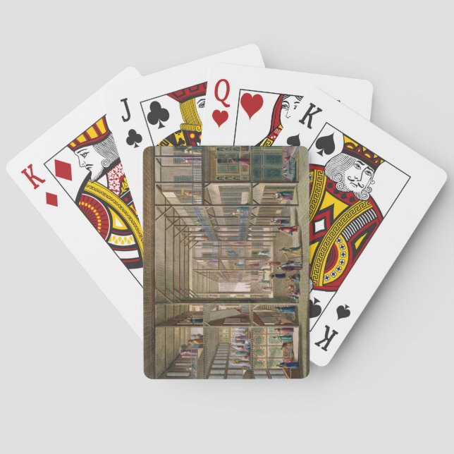 Baraja De Cartas Interior del Harem del gran señor de Constan (Reverso)