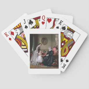 Baraja De Cartas Interior en "las castañas" Wimbledon, abuela