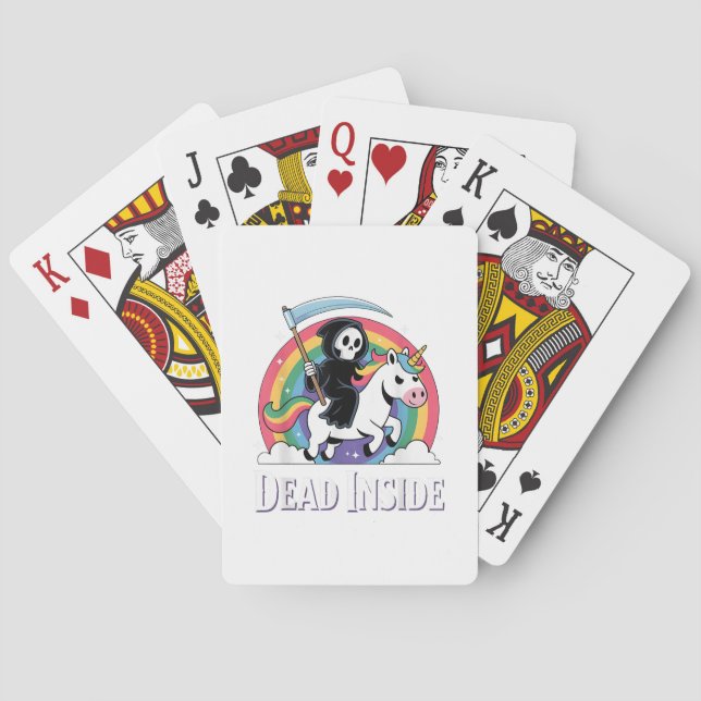 Baraja De Cartas Interior muerto (Reverso)