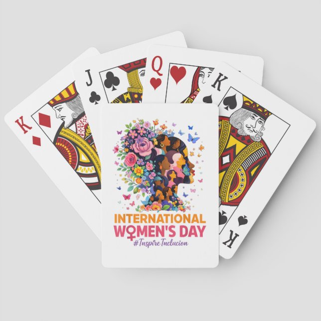 Baraja De Cartas International Women's Day (Reverso)