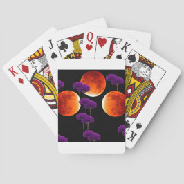 Baraja De Cartas Intrusión púrpura