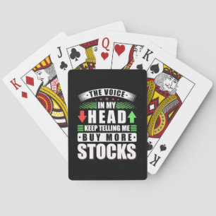 Baraja De Cartas Inversor En Mi Cabeza Comprar Más Acciones