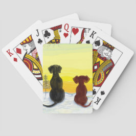 Baraja De Cartas invierno de springador
