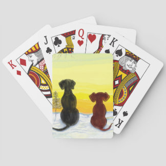Baraja De Cartas invierno de springador