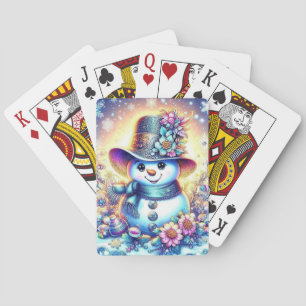 Baraja De Cartas Invierno festivo