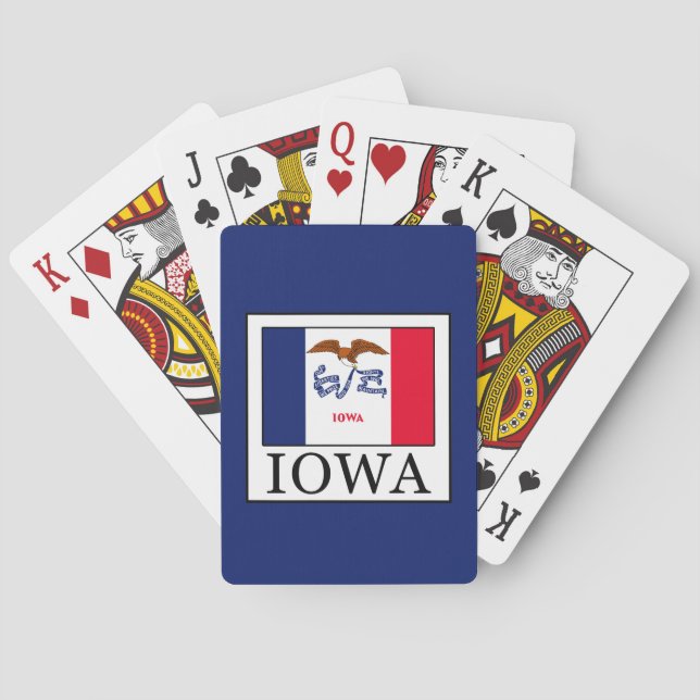Baraja De Cartas Iowa (Reverso)