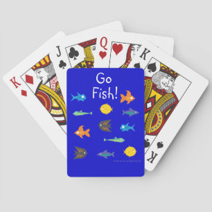 Baraja De Cartas Ir a Fish_Some Things Fisher_deep azul mar 2