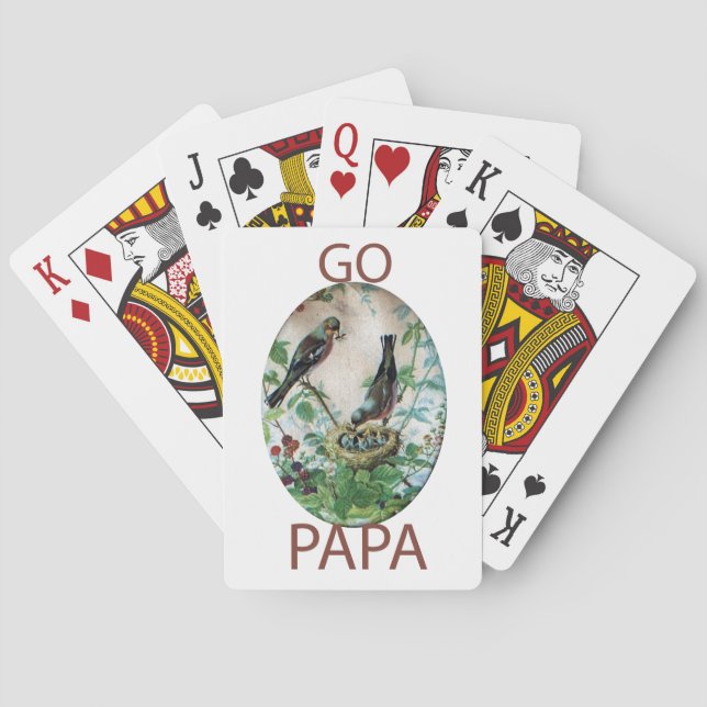 Baraja De Cartas Ir a papá (Reverso)