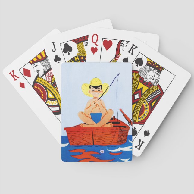 Baraja De Cartas Ir Pescado (Reverso)