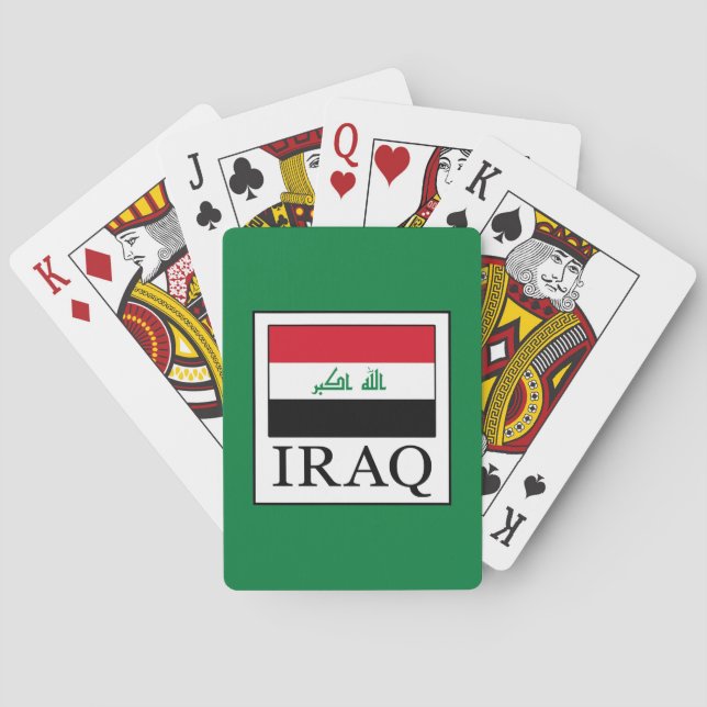 Baraja De Cartas Iraq (Reverso)