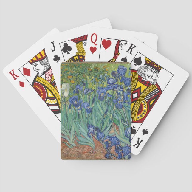 Baraja De Cartas Irises de Vincent Van Gogh (Reverso)