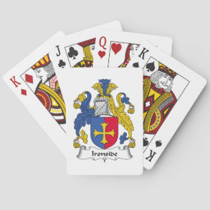 Baraja De Cartas Ironside Family Crest
