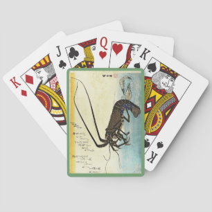 Baraja De Cartas Isebi & Ebi - Langostinos (langosta espinosa) y ca