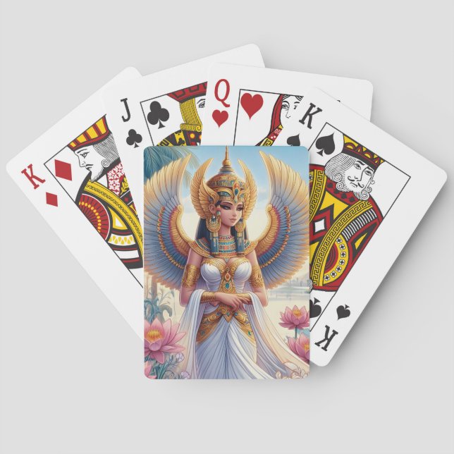 Baraja De Cartas Isis: Goddess of the Nile (Reverso)