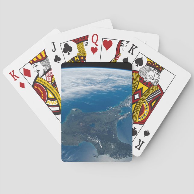 Baraja De Cartas Isla del Norte de Nueva Zelanda. (Reverso)